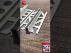 Revestimento de azulejos de alumínio durável Revestimento de azulejos sobre extensão de juntas de cobertura de tiras para paredes e pisos