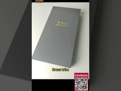 Perfil de latão recto 2,7m Lâmina de azulejos de latão