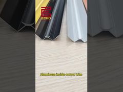 Moldura de Canto Interno de Alumínio | Acabamento Perfeito para Cantos Internos na Decoração Moderna da Casa