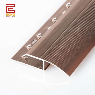 qualidade  Door Threshold Carpet Trim Metal Aluminium Carpet To Tile Reducer Strip fábrica