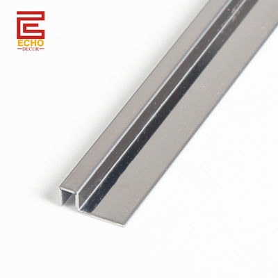 Metal Decorative Tile Edge Trim Molding 12mm Alta Durabilidade Personalizado