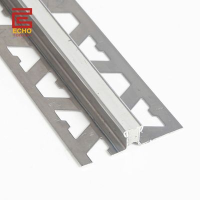 Movimento de expansão de prata tiras de cobertura de articulação de piso de metal tiras de transição