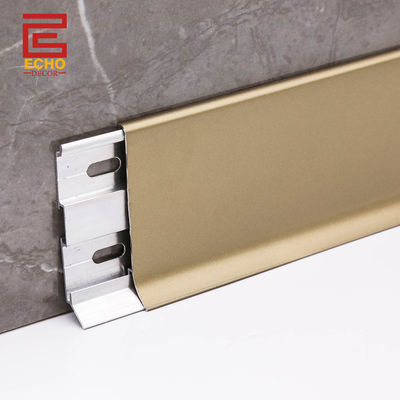 60mm Gold Cove Piso Skirting tábuas de corte perfis personalizados