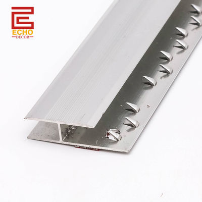 Tapete de piso Trim Metal Cover Largo Tapete para azulejos Trim Transition Strip