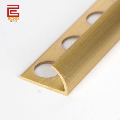 Perfil de latão decorativo de antiguidade borbulhado 10 mm