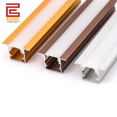 Profil LED flexível em recessos Profil de alumínio de iluminação LED