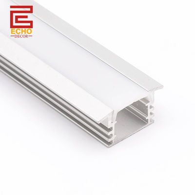 15 mm de prata LED Profil de alumínio LED Strip Light Channel para teto
