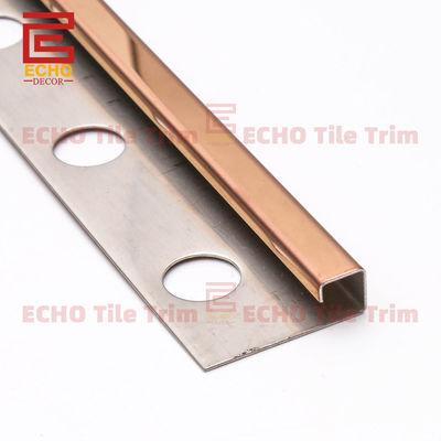 Telas de aço inoxidável com bordas de 12 mm