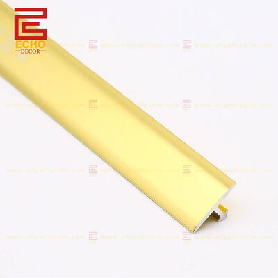 Alumínio T Profile piso Transição Listas divisores de piso de sala